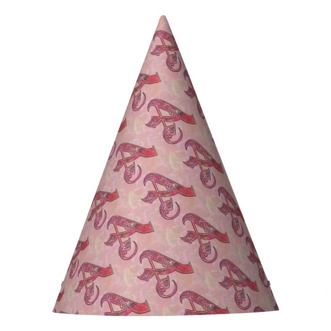 Gorro De Fiesta Letra A (Anverso)
