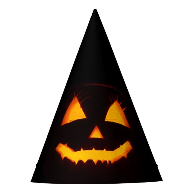 Gorro De Fiesta Ligero Jack O Lantern (Anverso)
