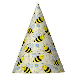 Gorro De Fiesta Lindo manosee la abeja con el modelo