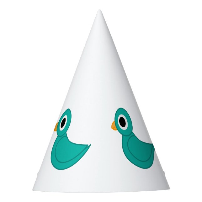 Gorro De Fiesta Lindo pájaro azul (Anverso)