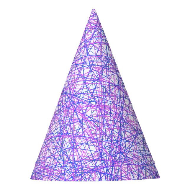 Gorro De Fiesta Líneas festivas (Anverso)