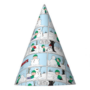 Gorro De Fiesta Linus Construye Un Hombre De Nieve