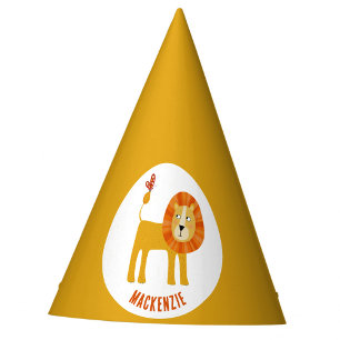 Gorro De Fiesta Lion Cute Personalizado