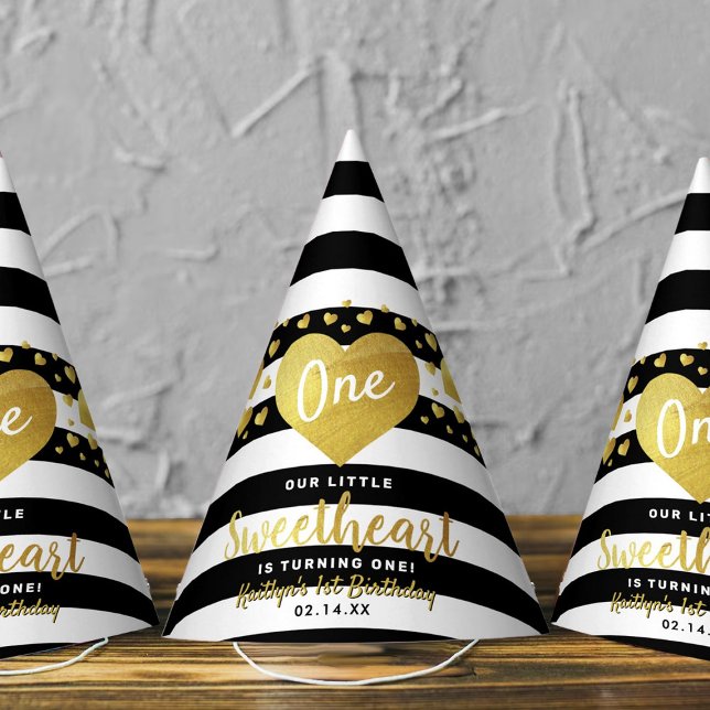 Gorro De Fiesta Little Sweetheart Valentine's Day Any Age Birthday (Subido por el creador)