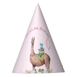 Gorro De Fiesta Llama de cumpleaños