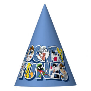 Gorro De Fiesta LOONEY TUNES™ Characters in Lettering