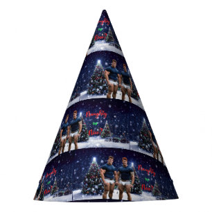 Gorro De Fiesta Los árboles de Navidad brillantes de SlipperyJoe d