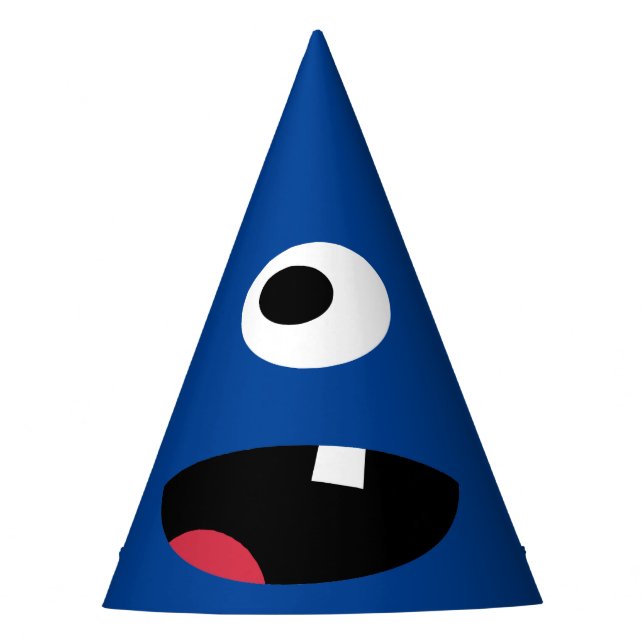 Gorro De Fiesta Los monstruos tontos de la cara del monstruo de (Anverso)