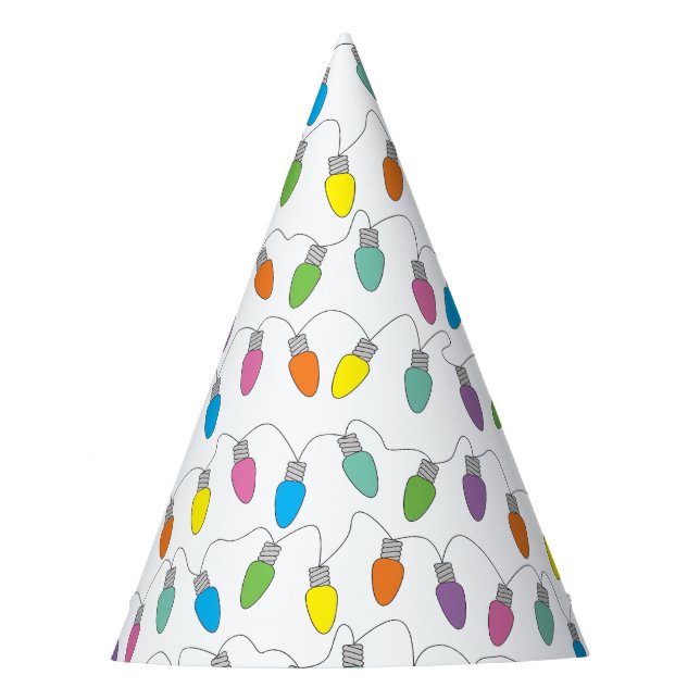 Gorro De Fiesta Luces de navidad (Anverso)