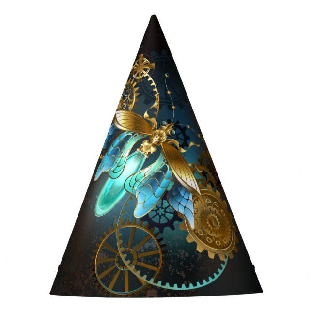 Gorro De Fiesta Luciérnaga de Steampunk (Anverso)
