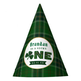 Gorro De Fiesta Lucky Little Shamrock 1er cumpleaños