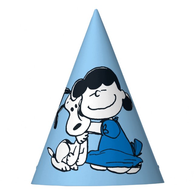 Gorro De Fiesta Lucy Hugging Snoopy (Anverso)