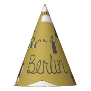 Gorro De Fiesta Lugares emblemáticos de Berlín, Ilustracion monume