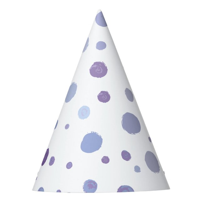Gorro De Fiesta lunares pintados a mano (Anverso)