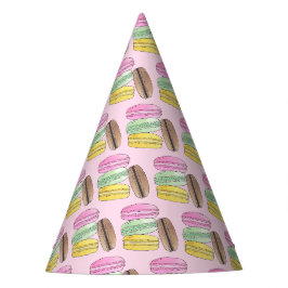 Gorro De Fiesta Macarons Comida Francesa Panadería Pastelería Gall