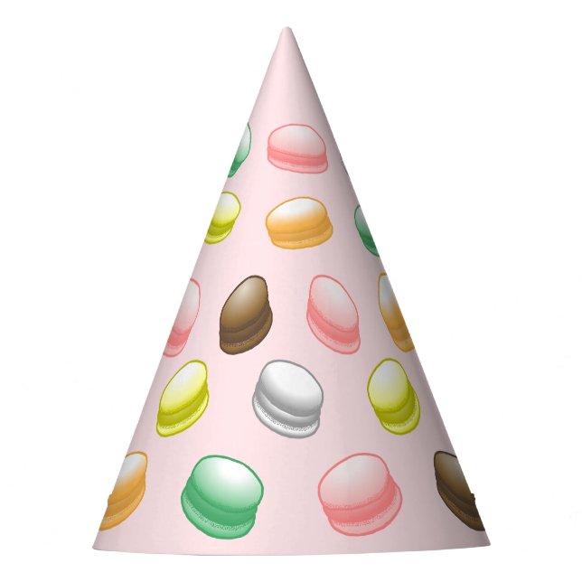 Gorro De Fiesta Macarons Dulces 16 (Anverso)