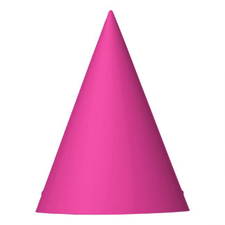 Gorro De Fiesta Magenta Party Hat