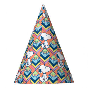 Gorro De Fiesta Maní   Patrón de sueños Snoopy Deco