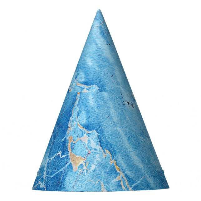 Gorro De Fiesta Marble Elegance: Superficie texturada natural. (Anverso)