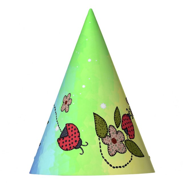 Gorro De Fiesta Marienkäfer  Partyhütchen (Anverso)
