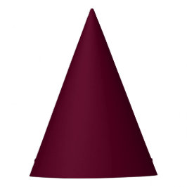 Gorro De Fiesta Maroon simple minimalista