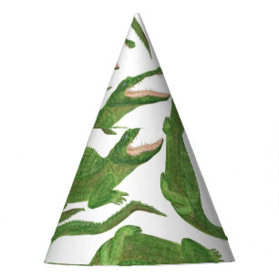 Gorro De Fiesta Matriz de agua blanca de cocodrilo
