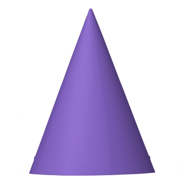 Gorro De Fiesta Medium Purple Party Hat (Anverso)