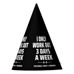 Gorro De Fiesta Meme de fitness para entrenador personal divertido