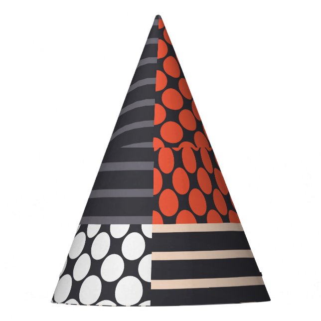 Gorro De Fiesta Memphis Magic: Geometric Banner Fun (Anverso)