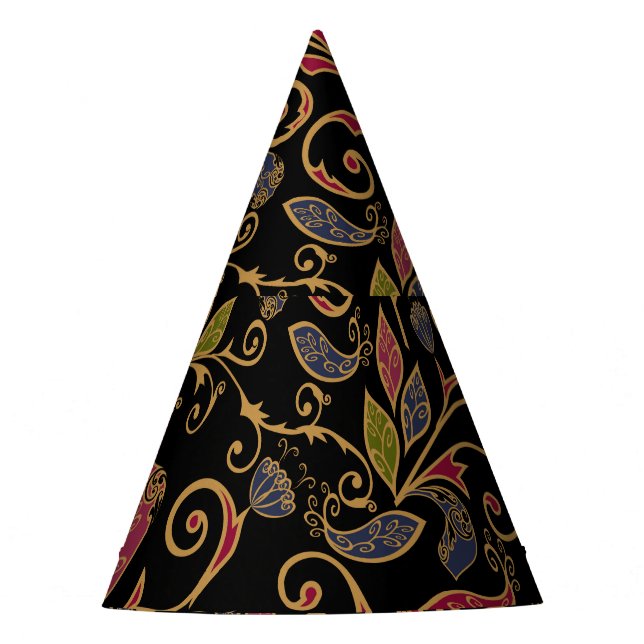 Gorro De Fiesta Mezcla Vegetable Paisley (Anverso)