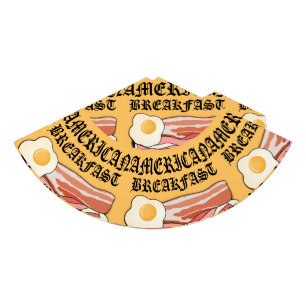 Gorro De Fiesta Mikitiez desayuno americano beicon huevo july picn