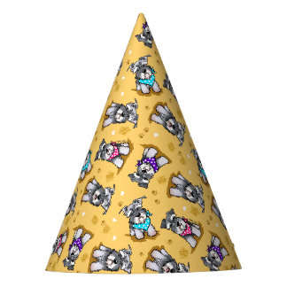 Gorro De Fiesta Mini Schnauzer Sunshine