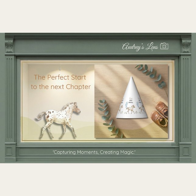 Gorro De Fiesta Miniature Horse 1st Birthday Party Hat (Subido por el creador)