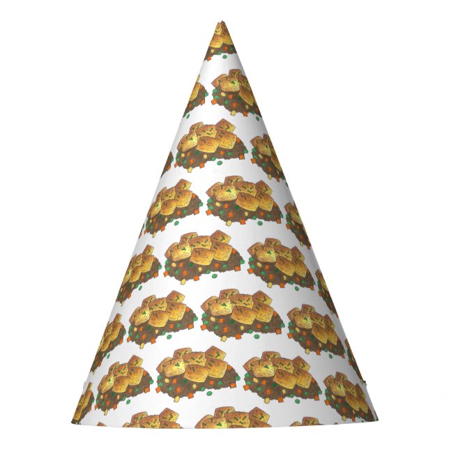 Gorro De Fiesta Minnesota Hot Dish Tater Tot Casserole (Anverso)
