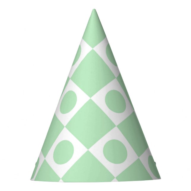 Gorro De Fiesta Mod Retro 60's Mint (Anverso)
