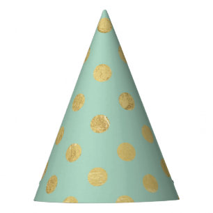 Gorro De Fiesta Modelo de lunar elegante del Relieve metalizado