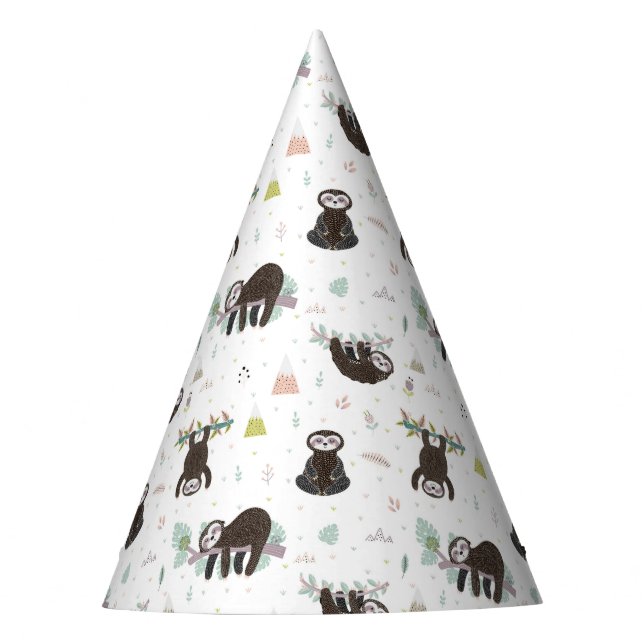 Gorro De Fiesta Modelo dulce soñoliento de la pereza (Anverso)