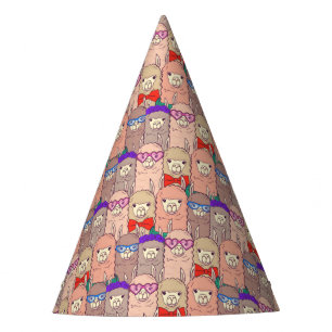 Gorro De Fiesta Modelo vestido de moda de la llama