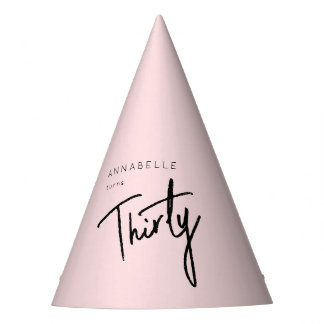 Gorro De Fiesta Moderno 30° 30° cumpleaños