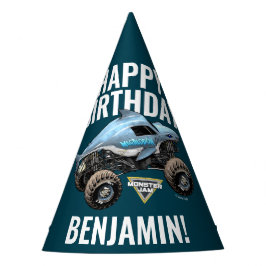 Gorro De Fiesta Monster Jam Megalodon Feliz Cumpleaños