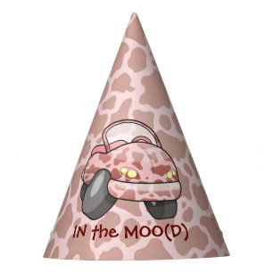 Gorro De Fiesta Moo Car