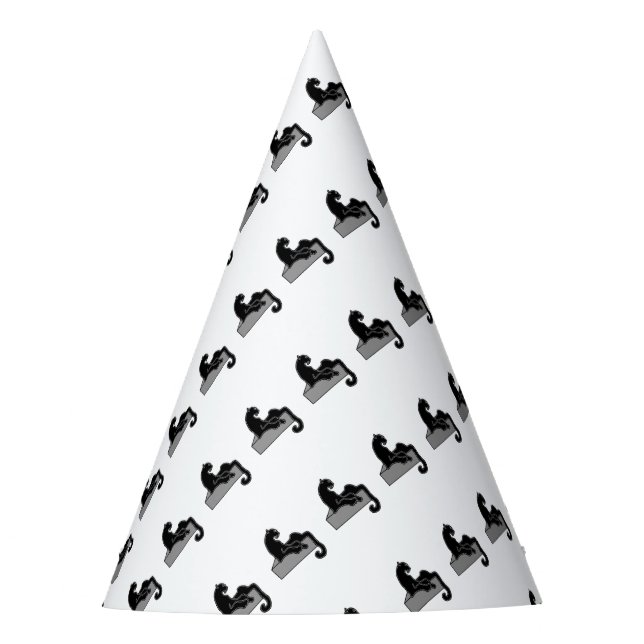 Gorro De Fiesta moreno negro (Anverso)