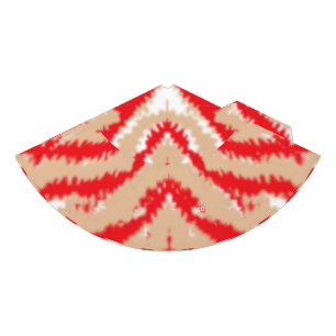 Gorro De Fiesta Motivos y patrones de textura rojos, naranjas y ro