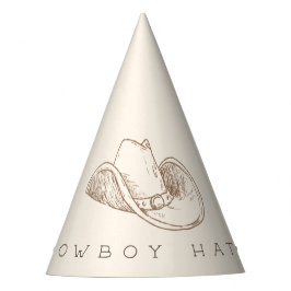 Gorro De Fiesta My First Rodeo Western Birthday Cowboy Party Hat