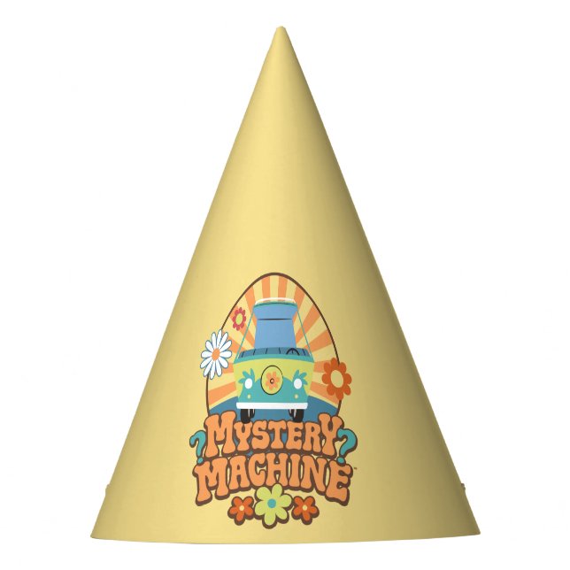 Gorro De Fiesta Mystery Machine Van Floral Graphic (Anverso)