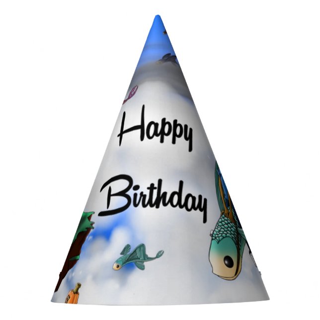 Gorro De Fiesta Nacimiento de un niño afroamericano (Anverso)