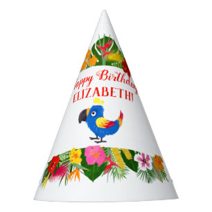 Gorro De Fiesta Nacimiento del loro tropical