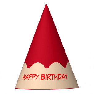 Gorro De Fiesta Nacimiento gráfico de la punta del lápiz rojo
