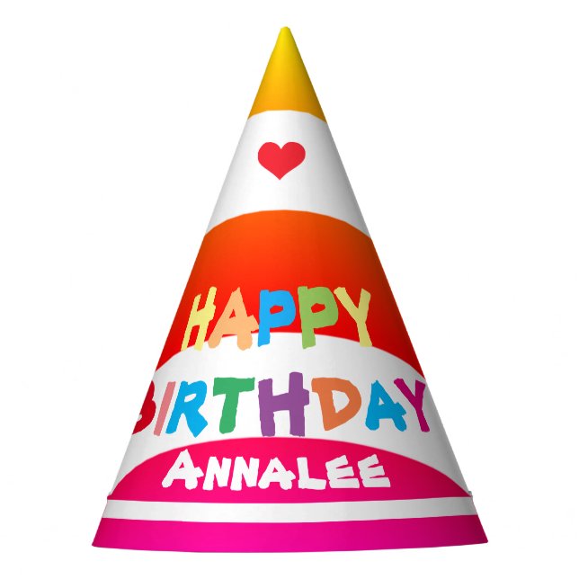 Gorro De Fiesta Nacimiento Personalizado Nombre Personalizado Guay (Anverso)