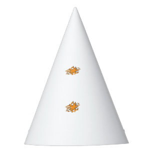 Gorro De Fiesta Naranja amarillento, decorativo amarillo anaranjad
